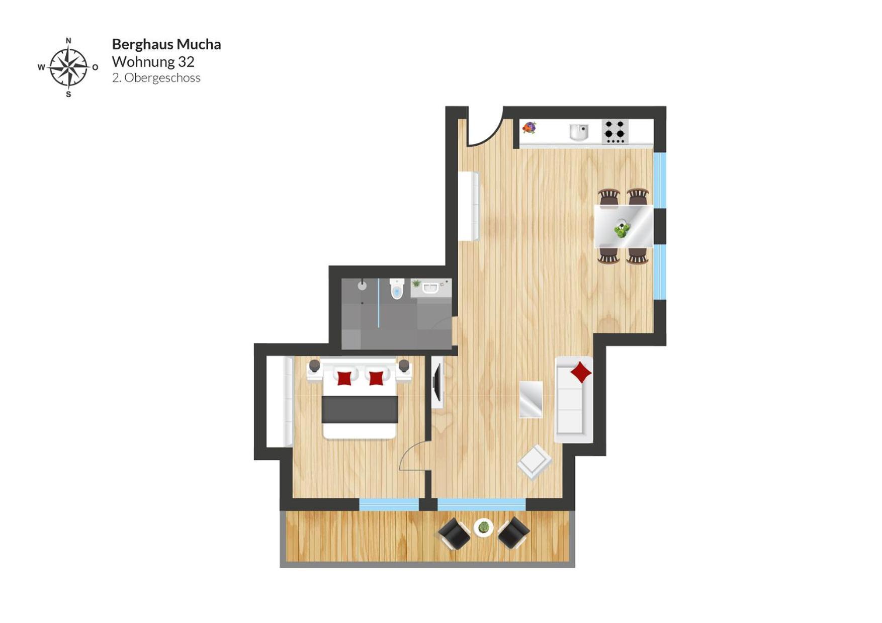 Apartamento Mucha Berghaus Bolsterlang Exterior foto