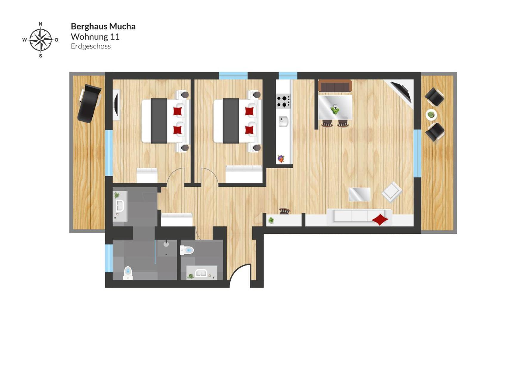 Apartamento Mucha Berghaus Bolsterlang Exterior foto